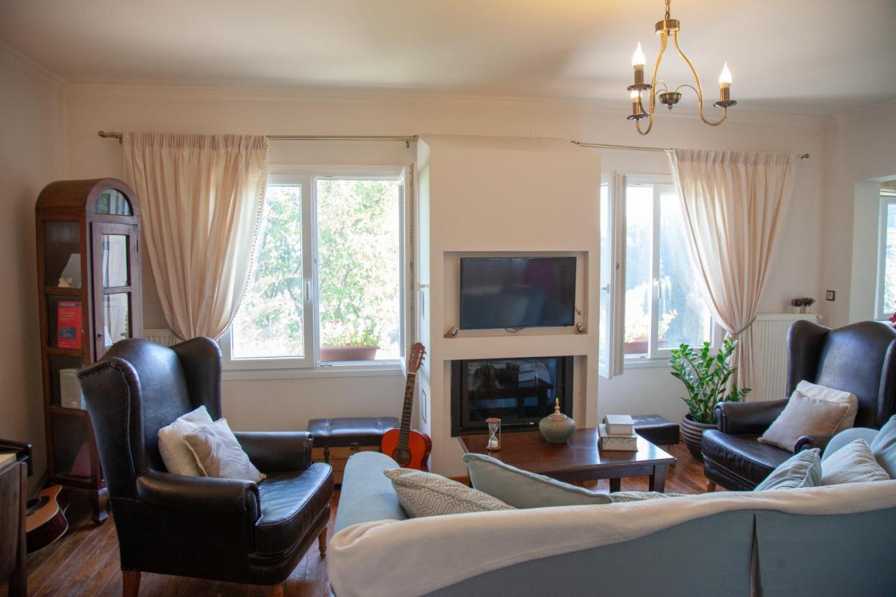 Lorantina Sea View Holiday House In Corfu - Near Barbati Beach Spartylas Екстер'єр фото