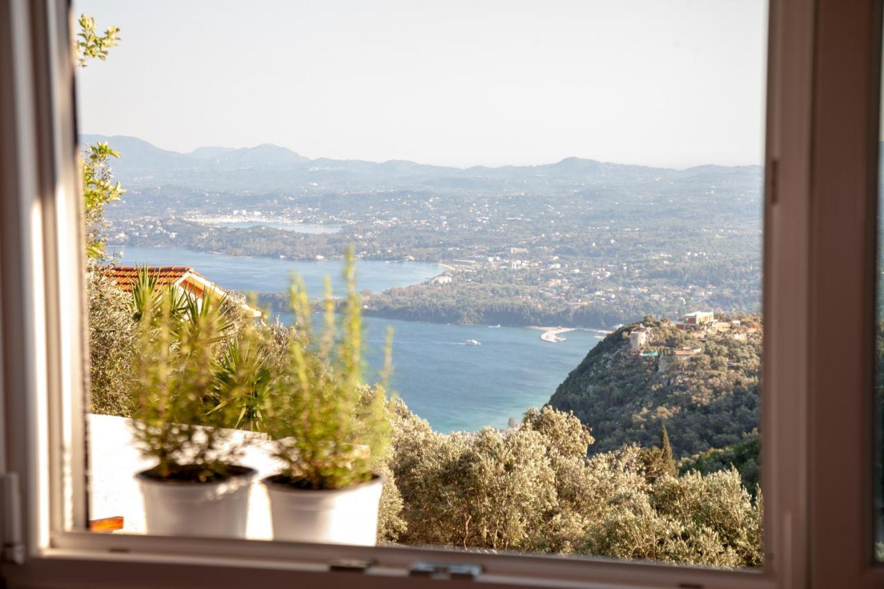 Lorantina Sea View Holiday House In Corfu - Near Barbati Beach Spartylas Екстер'єр фото