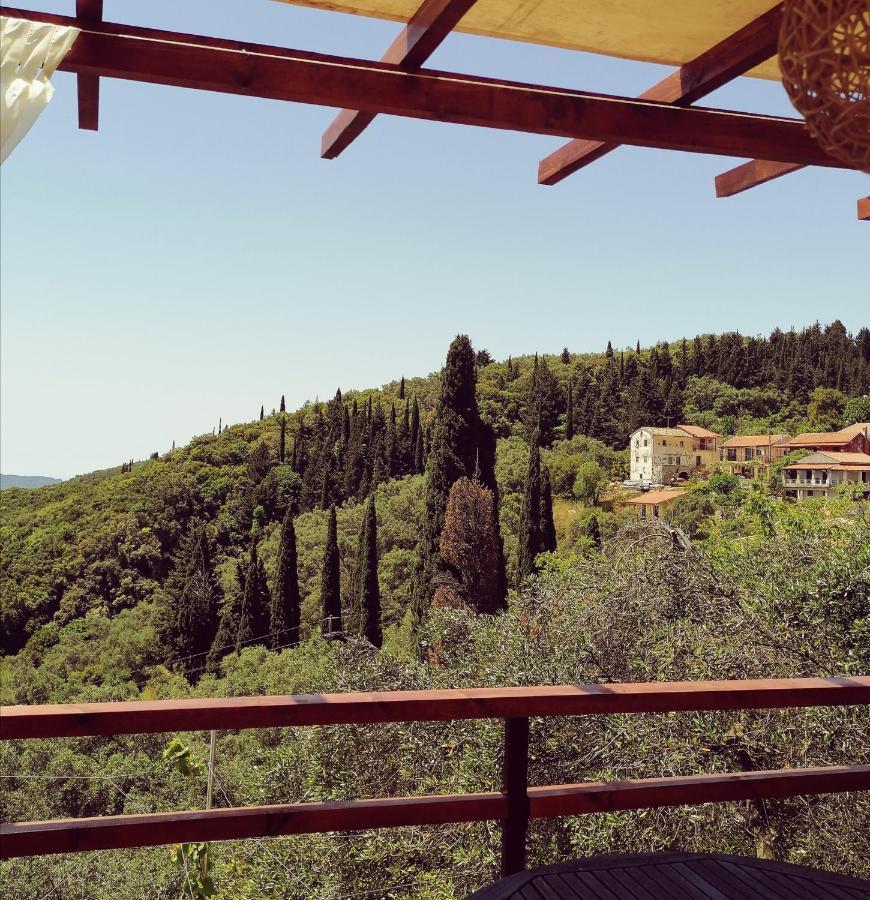 Lorantina Sea View Holiday House In Corfu - Near Barbati Beach Spartylas Екстер'єр фото