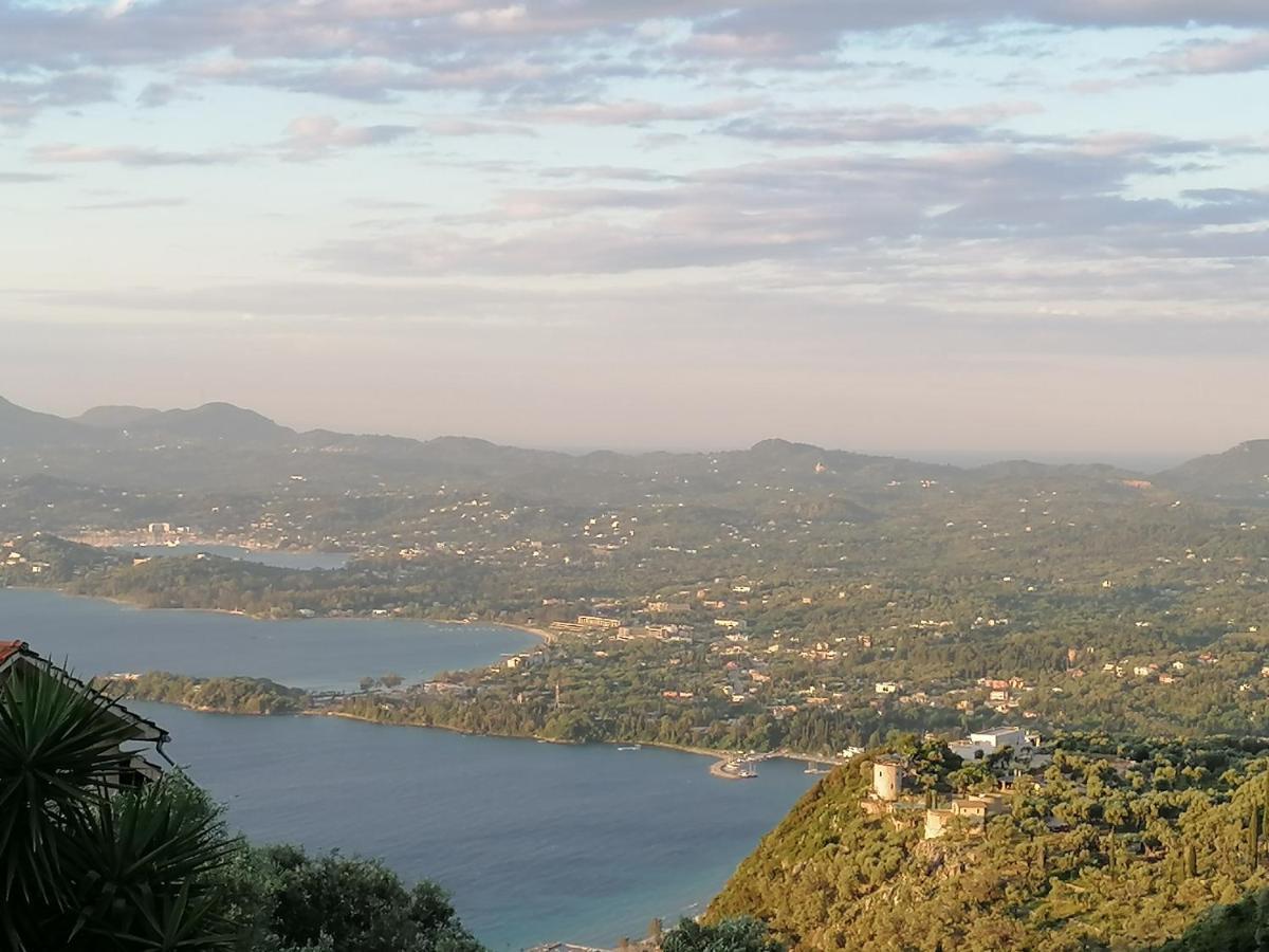 Lorantina Sea View Holiday House In Corfu - Near Barbati Beach Spartylas Екстер'єр фото