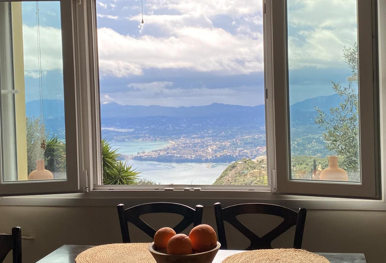 Lorantina Sea View Holiday House In Corfu - Near Barbati Beach Spartylas Екстер'єр фото